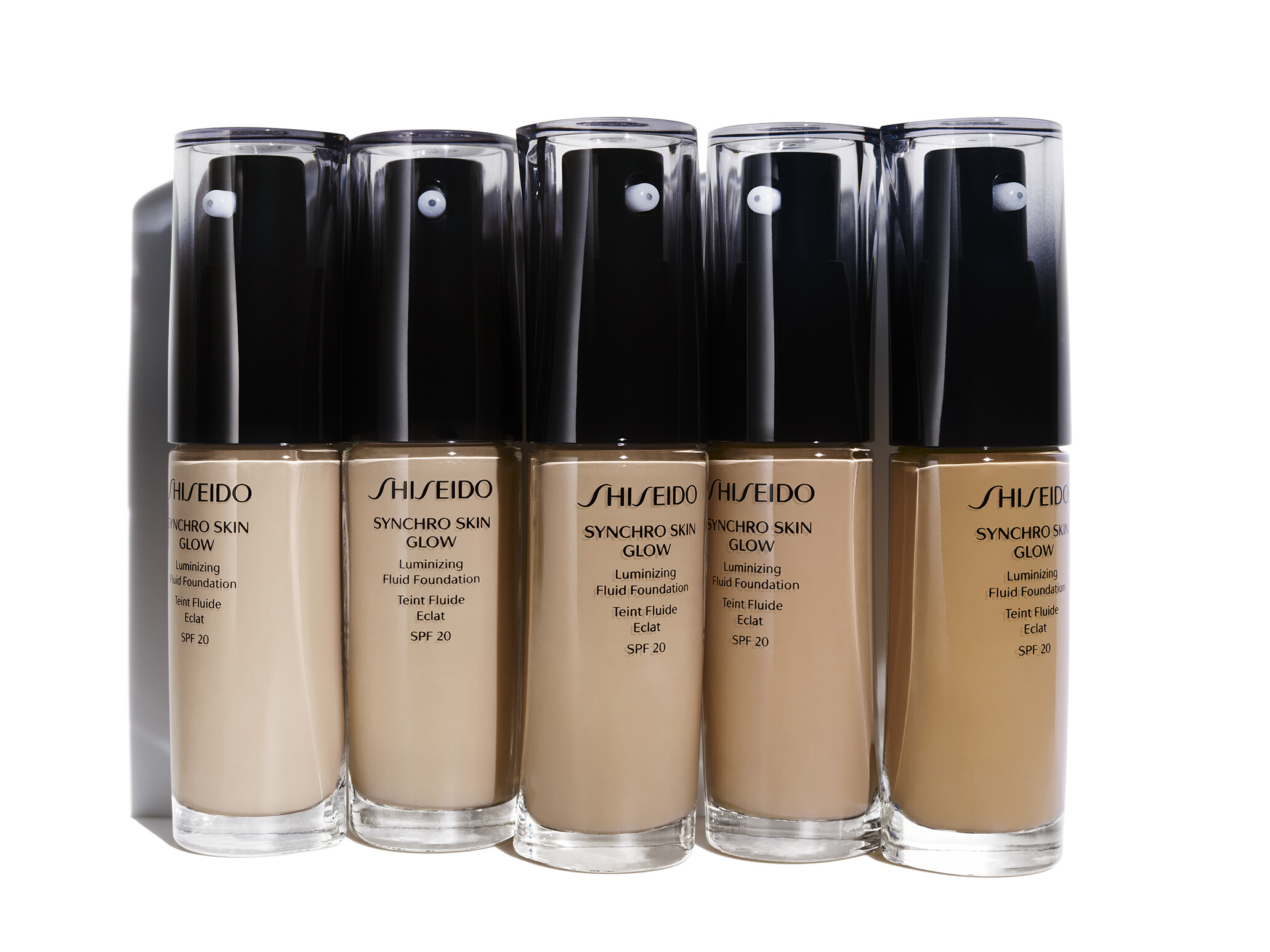 Shiseido Makeup Synchro Skin Glow Luminizing Fluid Foundation SPF20